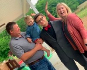 Mother with son Reed